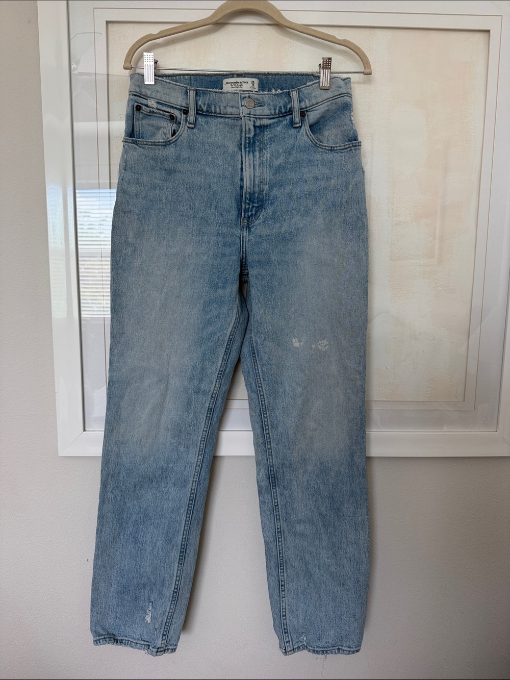 Abercrombie & Fitch 90’s Straight Ultra High Rise Jean